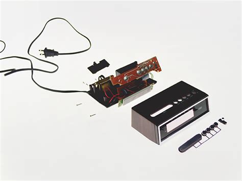 Image result for Alarm Clock Exploded View Drawing