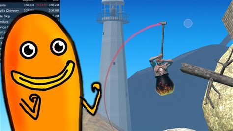 Griffpatch Getting Over It Speed Run 的图像结果