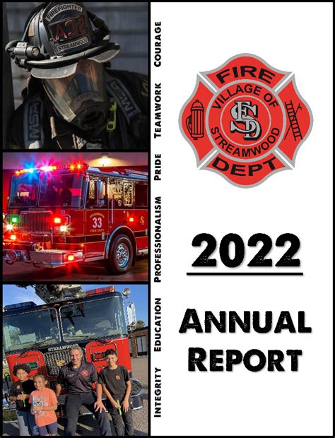 Fire Department Annual Report | Streamwood, IL