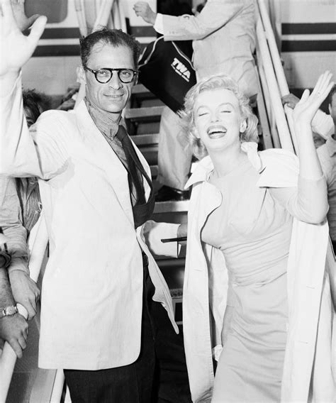 Marilyn Monroe And Arthur Miller Marilyn Monroe And Arthur Miller