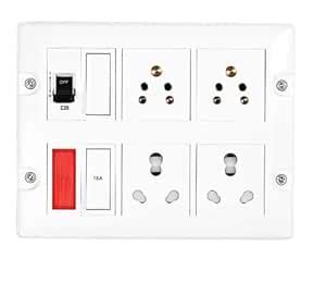 Buy BAHUL Power Strip with 4 Meter Wire with Big Plug with heay Duty ...