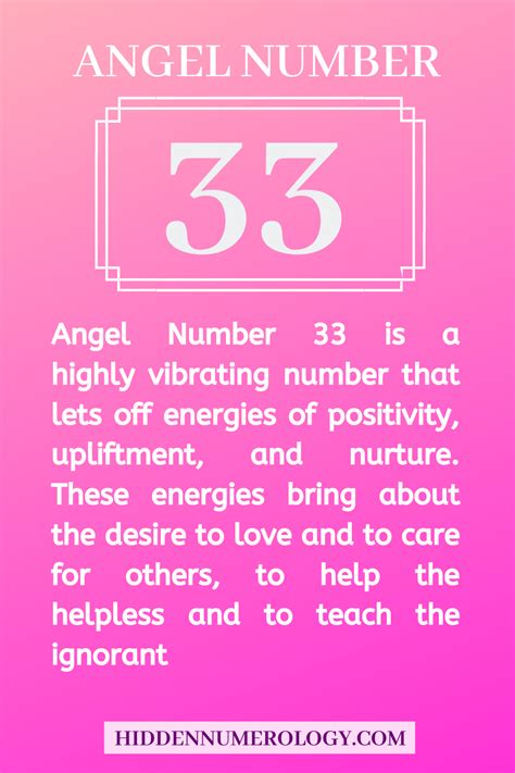 33 Angel Number Meaning: Don