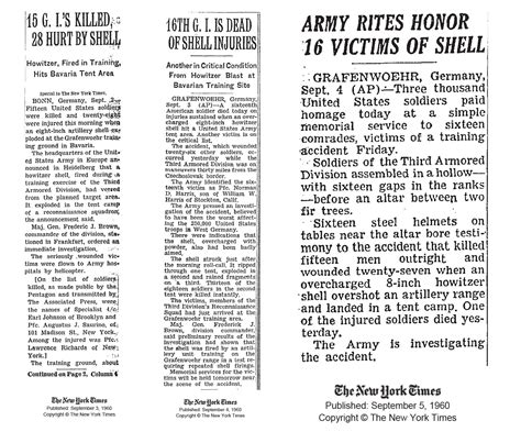 Artillery Accident of 1960: The deadliest event in the history of the ...