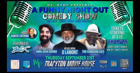 A Funny Night Out: September edition!, 1520 NE Riddell Rd, Bremerton ...