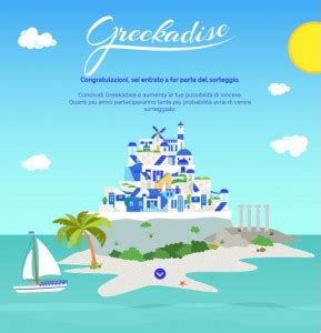 Concorso Greekadise per vincere voli per le Isole Greche | VoloGratis.org