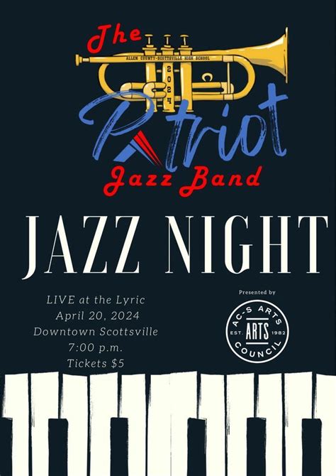 ACSH Jazz Band Performance at the Lyric, The Lyric :), Scottsville, 20 ...