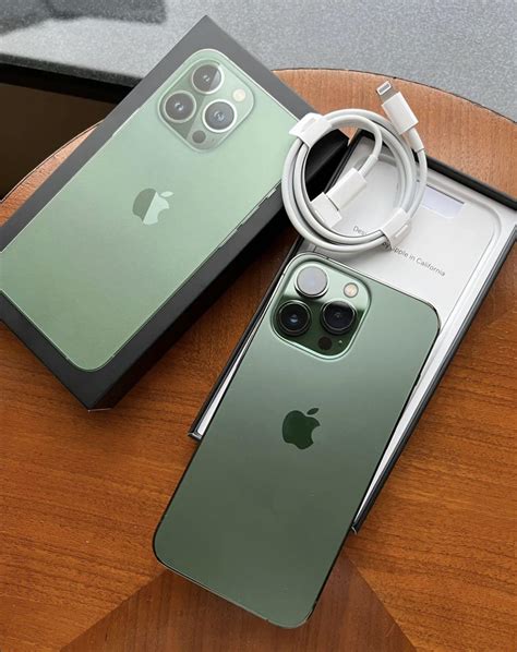 Iphone 13 Pro Max Alpine Green, Mobile Phones & Gadgets, Mobile Phones ...