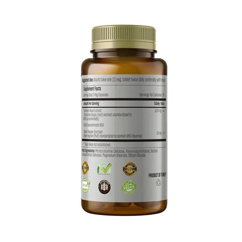 Talya, Turmeric, 60 Veg Capsules – Maple Herbs