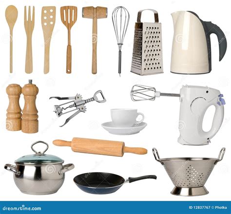 Utensilios De La Cocina Fotografía de archivo libre de regalías ...