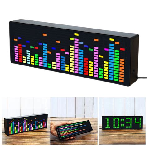 LED Music Audio Spectrum Indicator VU Meter VFD | Ubuy India