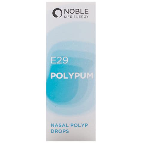 Noble Life Energy E29 Polypum Nasal Polyp Drop – Classic Derma