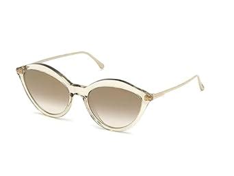 Buy Tom Ford UV Protected Grey Cat Eye Full rim Sunglasses for Women ...