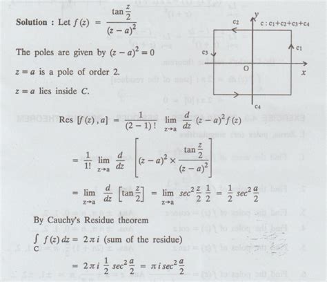 Cauchy's residue theorem - Statement, Proof, Formula, Solved Example ...
