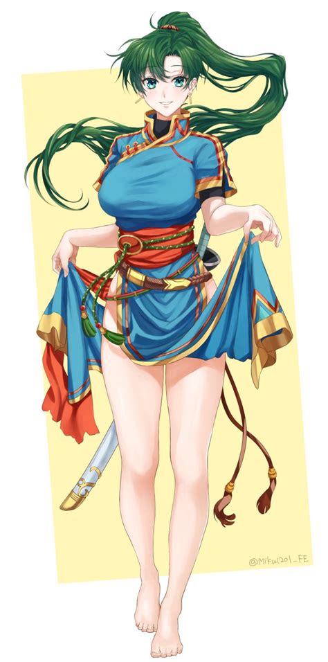 lyn (fire emblem and 1 more) drawn by miku1201_fe | Danbooru