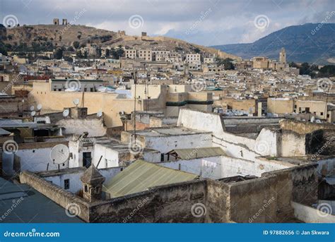 View of Fez, Morocco, North Africa Stock Photo - Image of culture, arab ...
