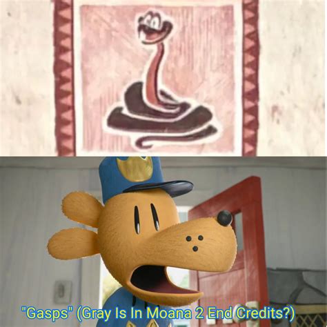 Dog Man React Gary In Moana 2 End Credits by OliviaRoseSmith on DeviantArt