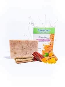 Buy Earthcare Handmade Ubtan Soap – Sandal Infused, SLS-Free ...