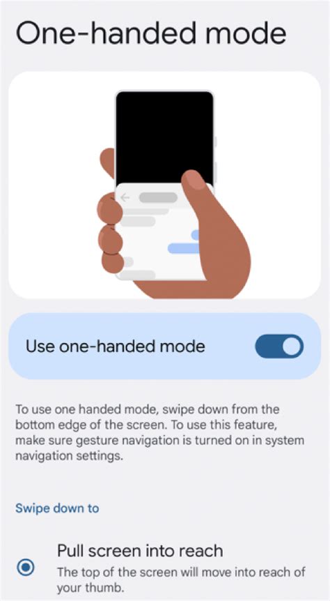 Image result for Android One-Handed Mode