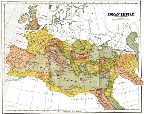 Roman Civilization Map