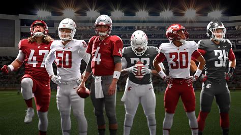 Washington State Cougars unveil new football uniforms