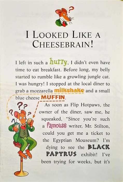 Geronimo Stilton : The Hunt for the Secret Papyrus (P) – Books and You