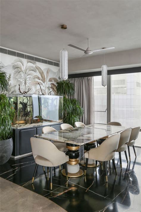 A lavish Mumbai home where biophilia meets Art Deco glam ...