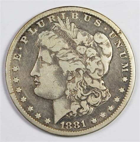 1881-CC MORGAN SILVER DOLLAR