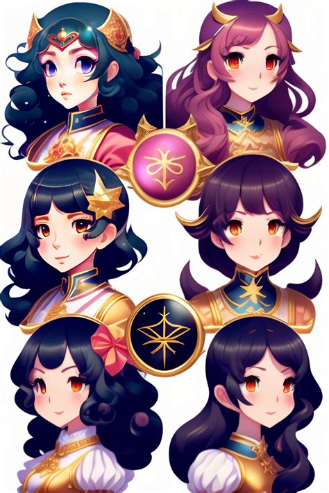 Lexica - A group of 12 zodiac inspired magical girls