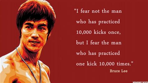 Wonder Designs Bruce Lee Quote Matte Finish Motivational Inspirational ...