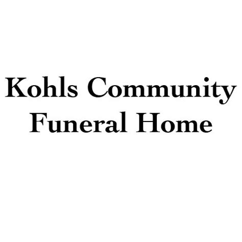 KOHLS COMMUNITY FUNERAL HOME - Updated May 2025 - 405 W Main St, Waupun ...