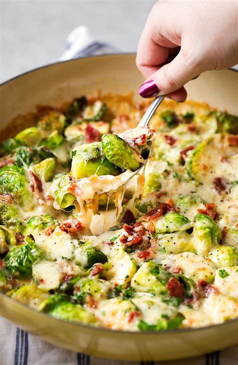 brussel sprout pasta bake