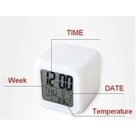 Color Change Clock - Tecknox