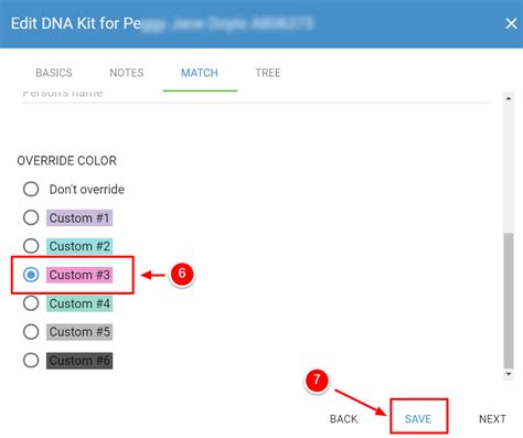 Image result for Color Coding DNA Matches