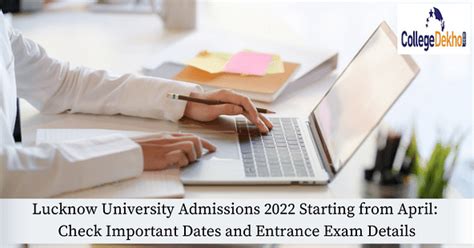 Lucknow University Admissions 2022 Starting from April: Check Important ...
