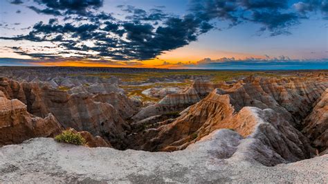 Wallpaper South Dakota, Badlands National Park, USA, mountains, rocks ...