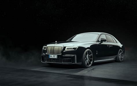 Download wallpaper rolls royce, luxury car, 2022 model, black badge ...
