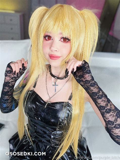 Model Purple Bitch (@itstatypurple) in cosplay Misa Amane from Death ...
