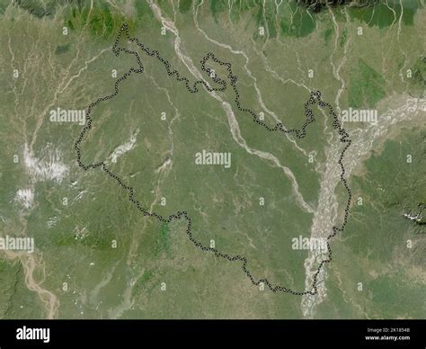 Rangpur, division of Bangladesh. Low resolution satellite map Stock Photo - Alamy