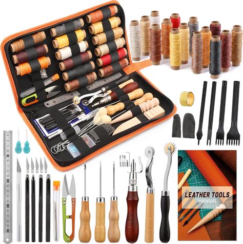 Amazon.com: BUTUZE Leather Working Tools, Leather Tool Kit, Practical ...