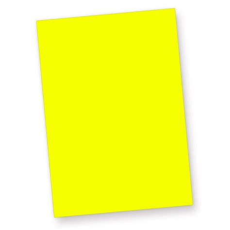 Neonpapier Extrem Grell NEON Gelb 50 Blatt | Kaufland.de