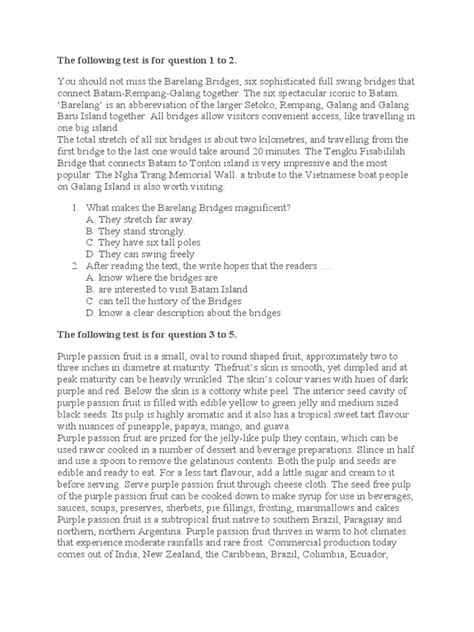 Image result for 5 Report Text Questions