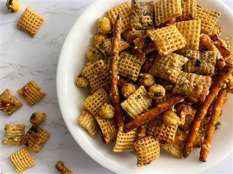 Furikake Chex Mix - Raising Veggie Lovers