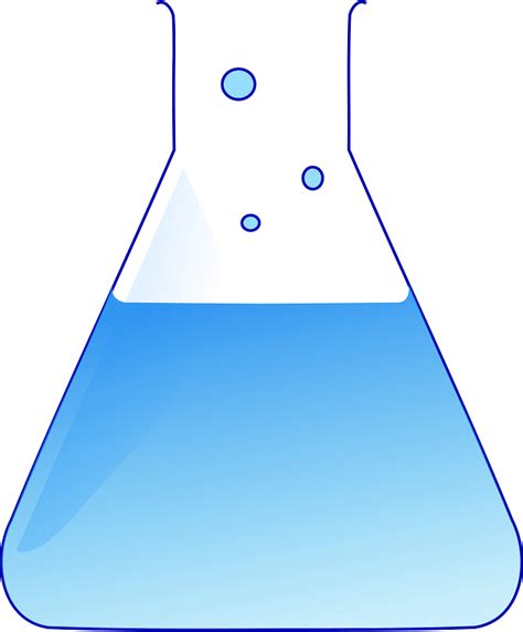 Erlenmeyer flask - Free vector clipart images on creazilla.com
