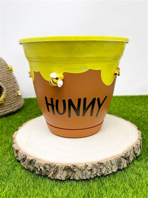 Winnie the Pooh Hunny Pots Centerpieces , Plastic Winnie the Pooh Honey ...