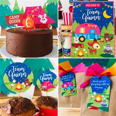 Glamping Birthday Party Ideas | Photo 25 of 64 | Catch My Party