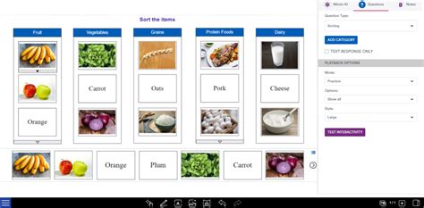 Sorting Activity 的图像结果