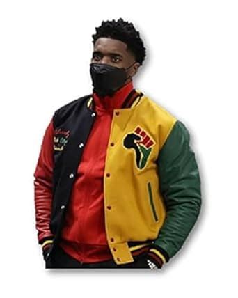 Buy Mens HBCU Donovan Mitchell Pride Varsity Jacket Letterman Jacket ...