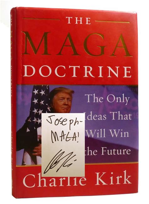 THE MAGA DOCTRINE Signed | Charlie Kirk | First Edition; First Printing