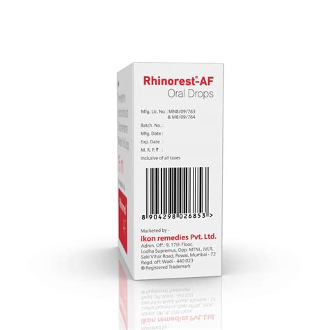 Buy RHINOREST-AF DROPS Online & Get Upto 60% OFF at PharmEasy