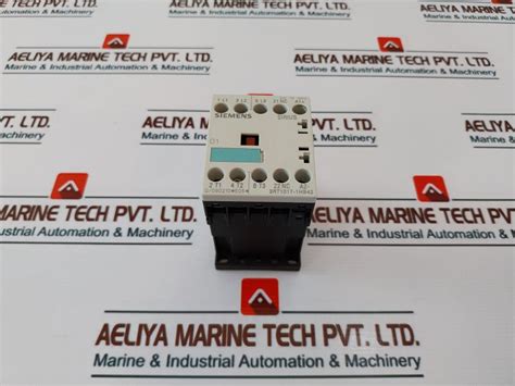 Siemens Sirius 3Rt1017-1Hb42 Power Contactor – Aeliya Marine Tech